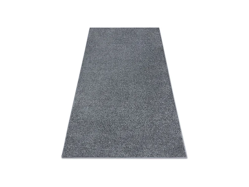 TAPIS - MOQUETTE SANTA FE gris 97 plaine couleur unie 100x250 cm