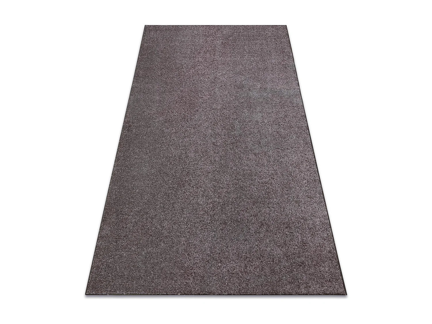 TAPIJT - Vloerbekleding SANTA FE bruin 42 , glad , uniform, enkele kle 100x300 cm