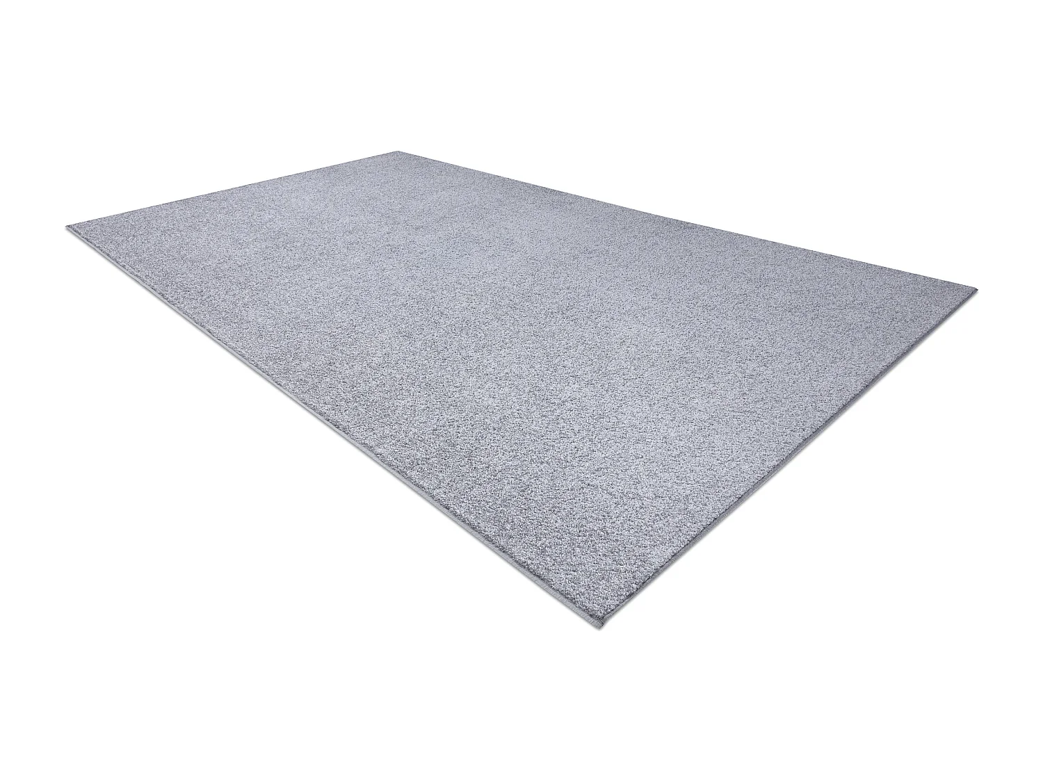 TAPIS - MOQUETTE SANTA FE argent 92 plaine couleur unie 300x400 cm