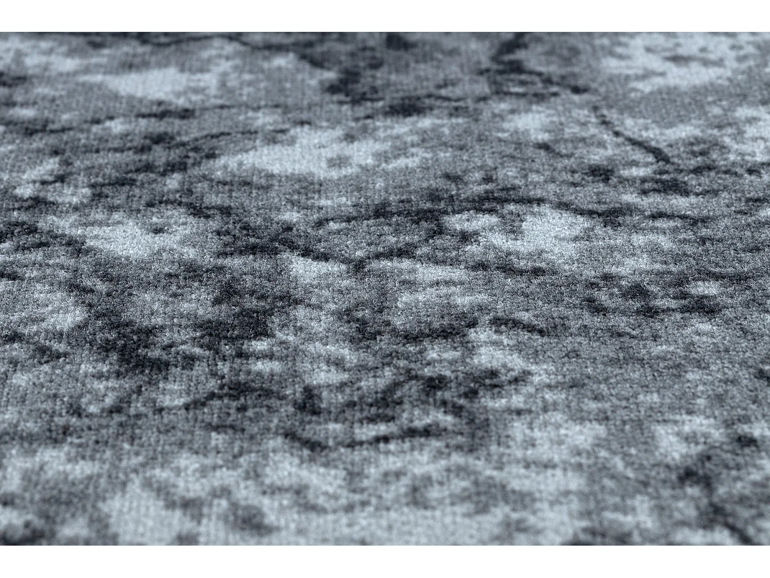 TAPIS - MOQUETTE antidérapant MARBLE Marbre calcul gris 100x550 cm