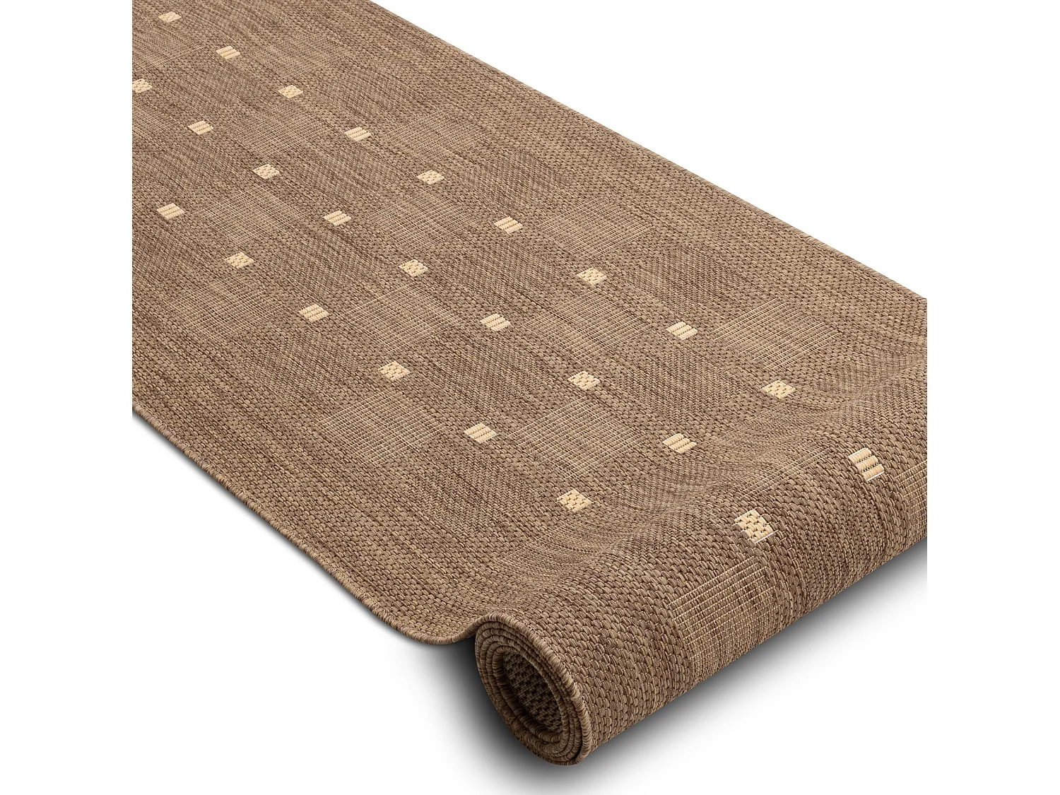PASSADEIRA SIZAL FLOORLUX modelo 20079 coffe / mais 80x190 cm