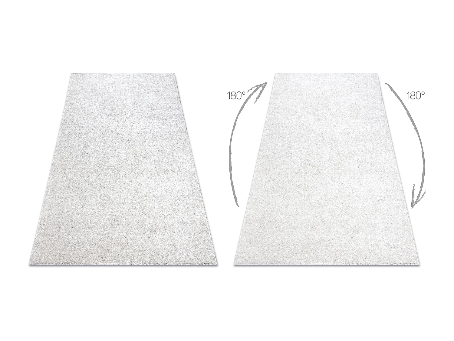 TAPIS - MOQUETTE SANTA FE crème 031 plaine couleur unie 350x400 cm