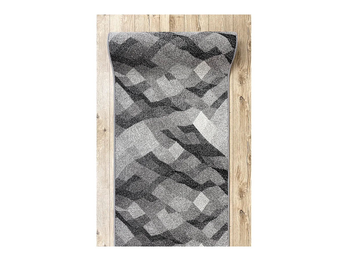 Tapis de couloir SILVER Palanga gris 90x240 cm