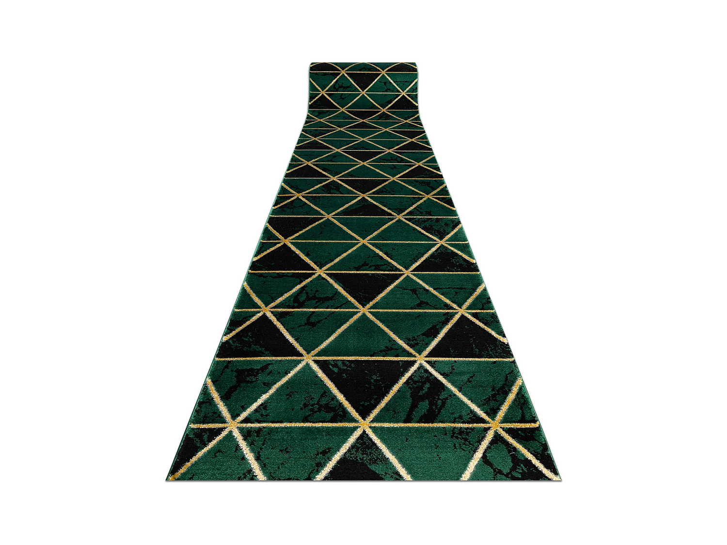 Tapis de couloir EMERALD exclusif 1020 glamour, élégant marbre, tria 70x150 cm