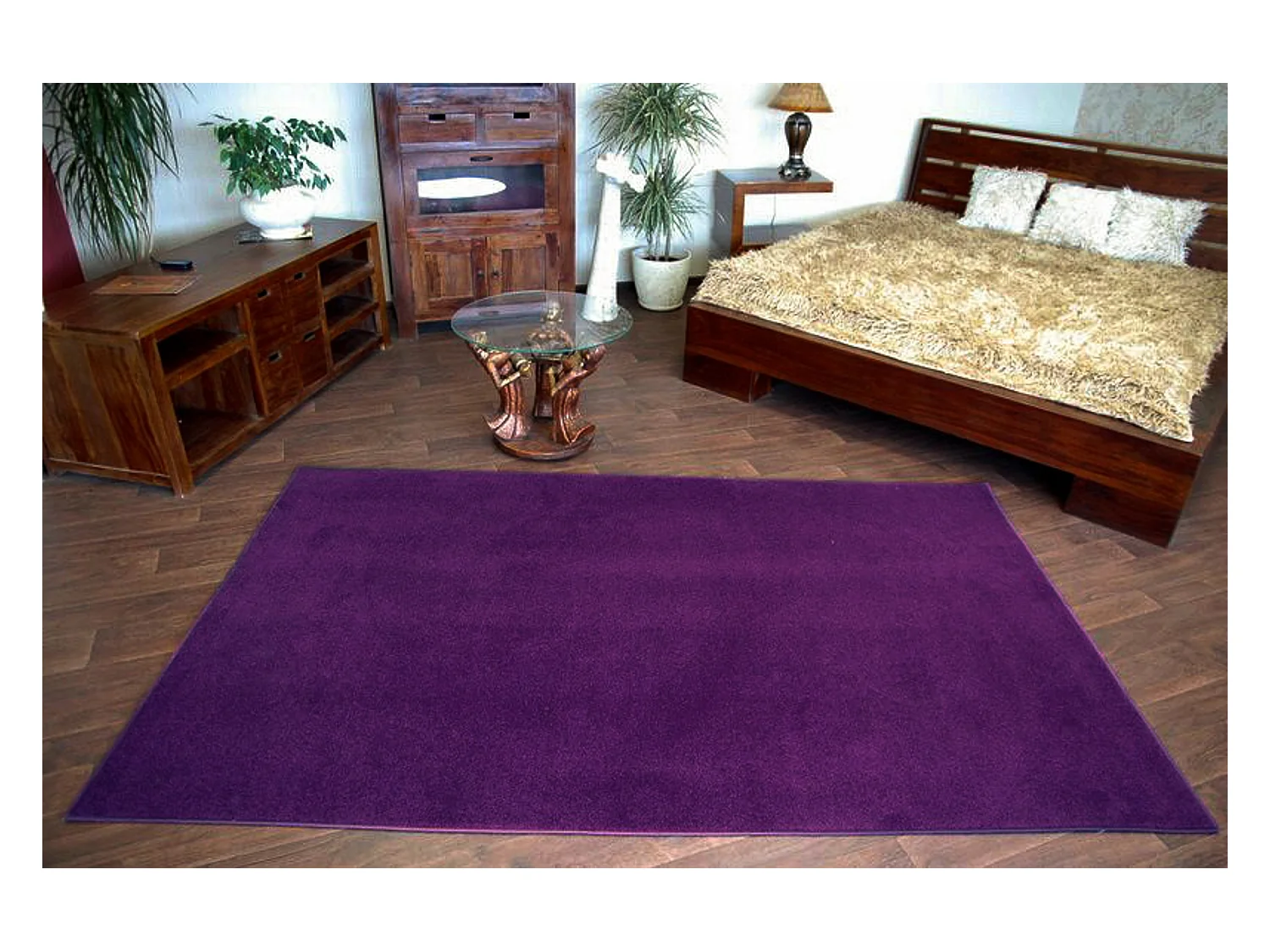TAPIS - MOQUETTE ETON violet 200x400 cm