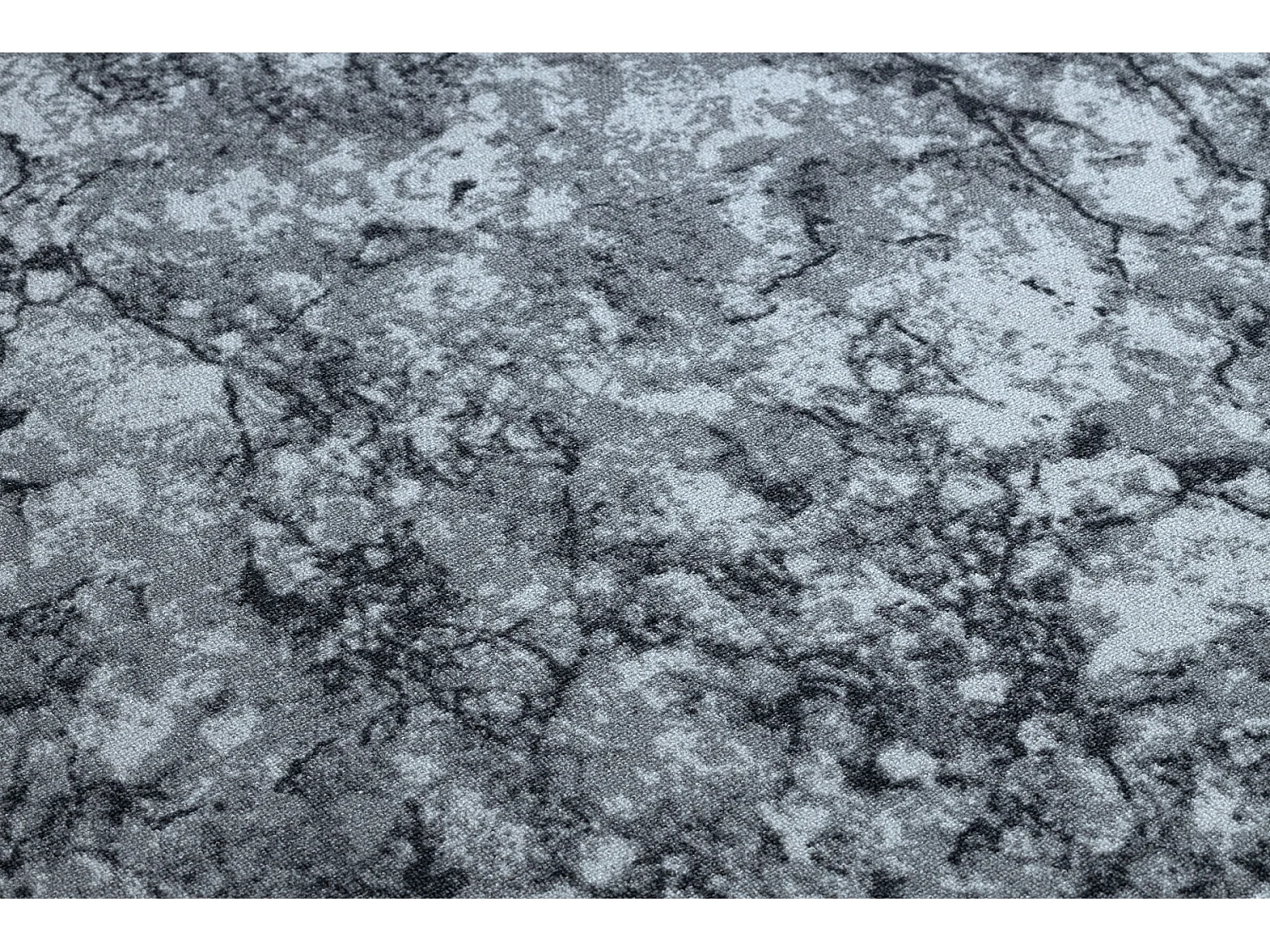 TAPIS - MOQUETTE antidérapant MARBLE Marbre calcul gris 200x400 cm