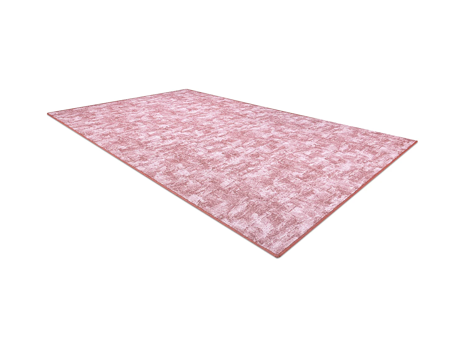 TAPIJT - Vloerbekleding SOLID vuil rozekleuring 60 BETON  100x400 cm