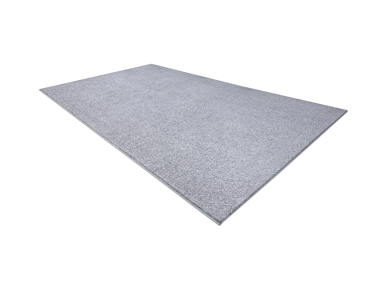 TAPIJT - Vloerbekleding SANTA FE zilver 92 , glad , uniform, enkele kl 150x200 cm