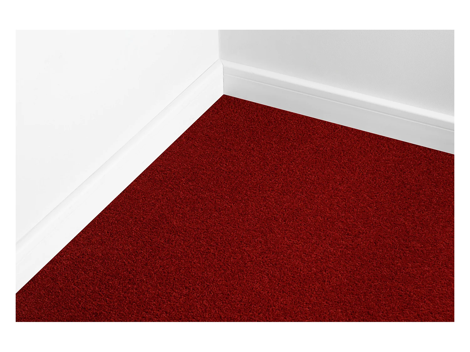 Teppich, Teppichboden ETON rot 400x400 cm