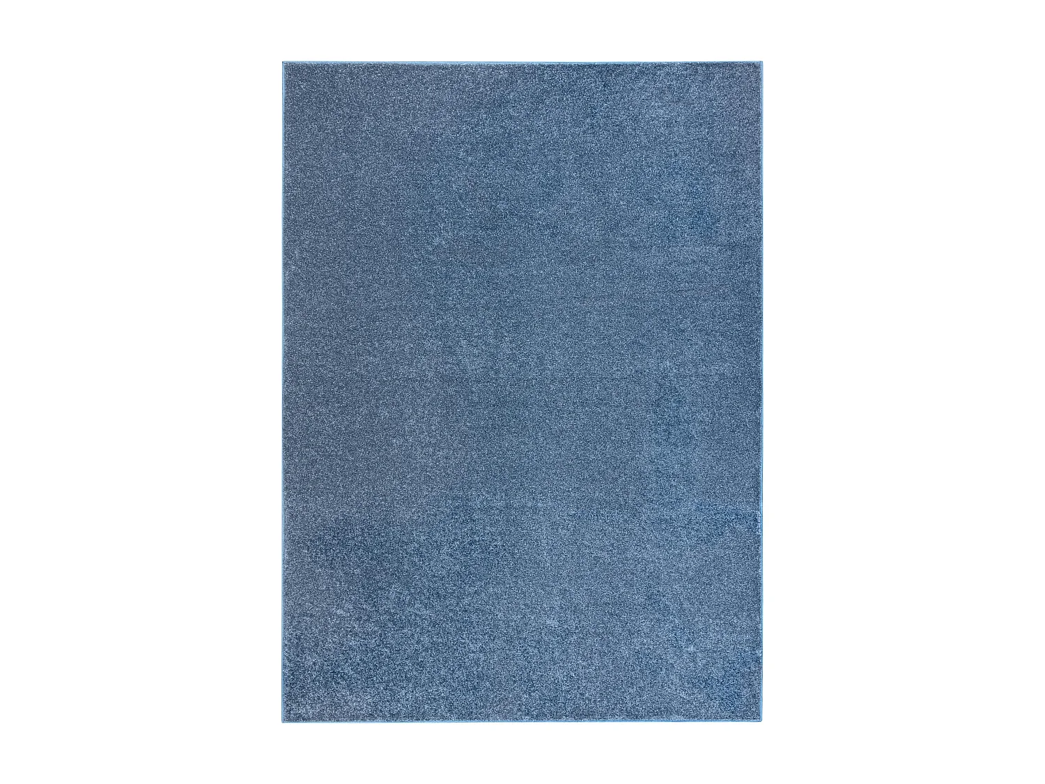 TAPIS - MOQUETTE SANTA FE bleu 74 plaine couleur unie 100x400 cm