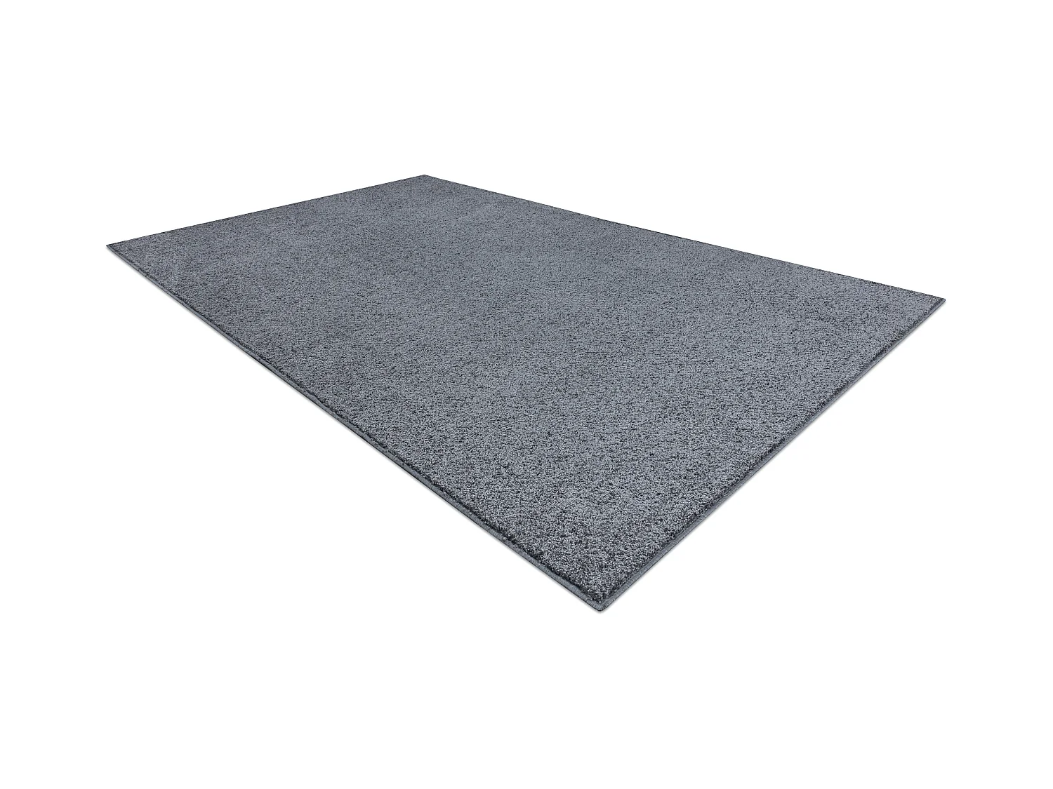 TAPIS - MOQUETTE SANTA FE gris 97 plaine couleur unie 100x150 cm