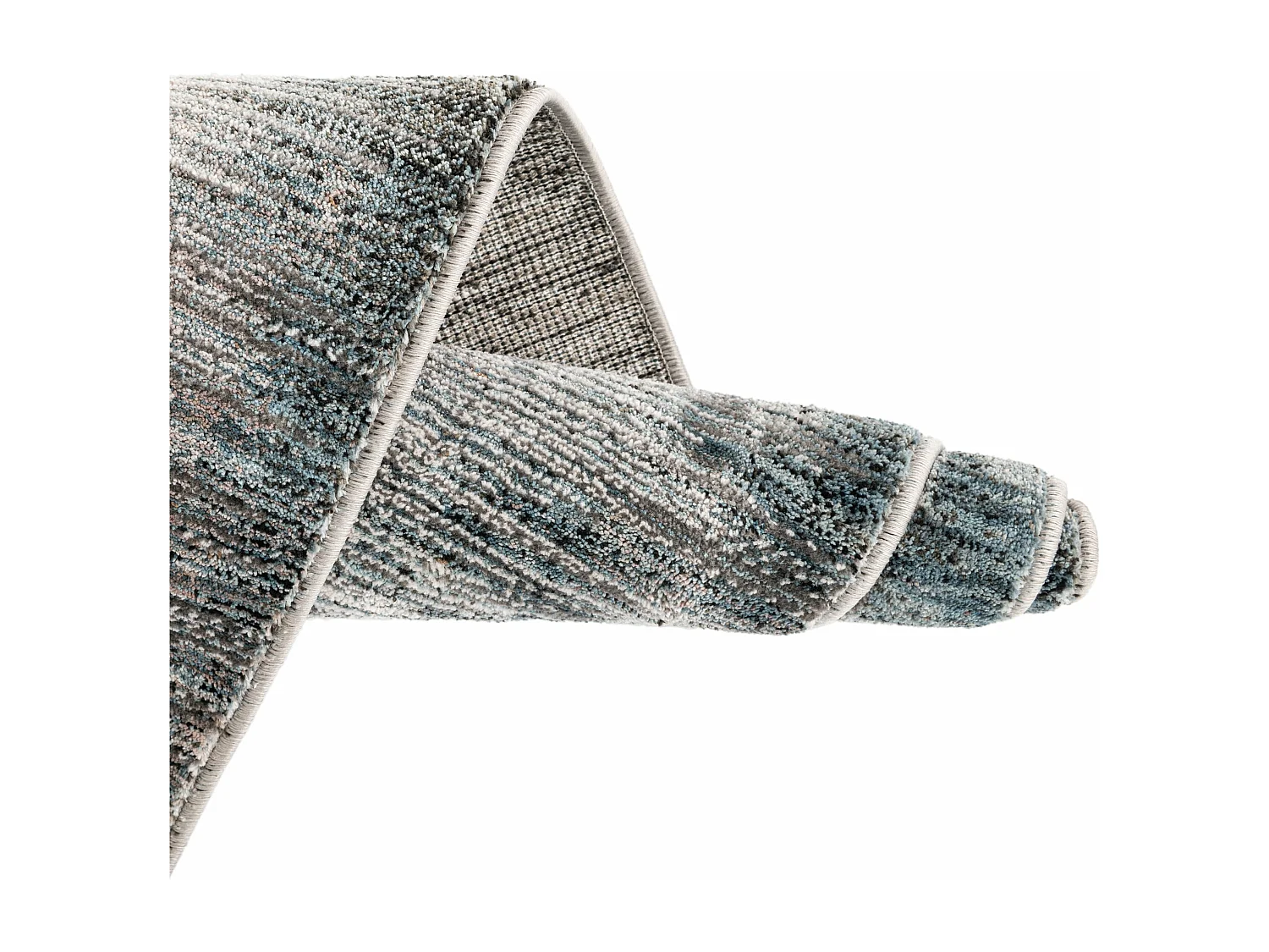 Tapis 80x300 Bleu Zora Blege