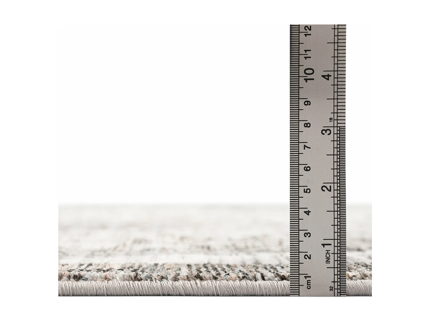 Tapis 80x300 Gris Zora Mosaic