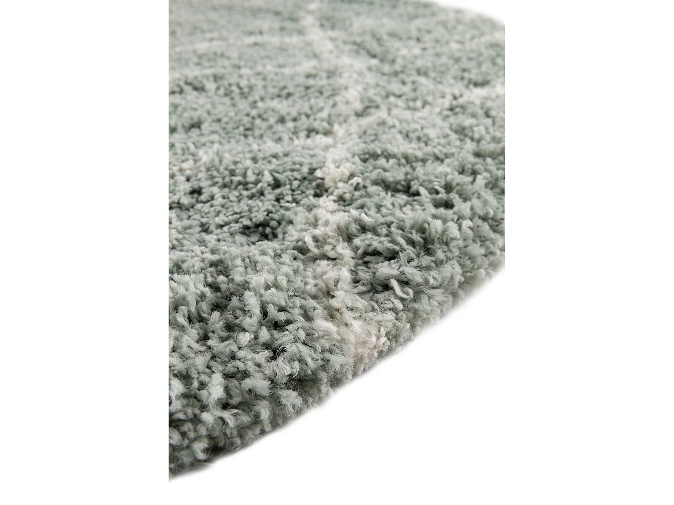 Tapis shaggy 100x100 Vert Lachen Fence