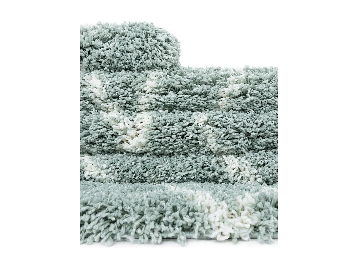 Tapis shaggy 100x100 Vert Lachen Fence