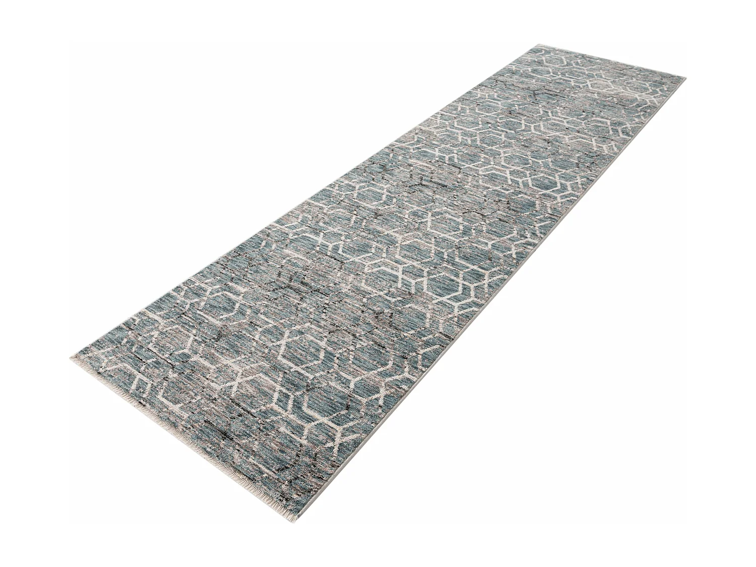 Teppich 80x300 Blau Zora Modern