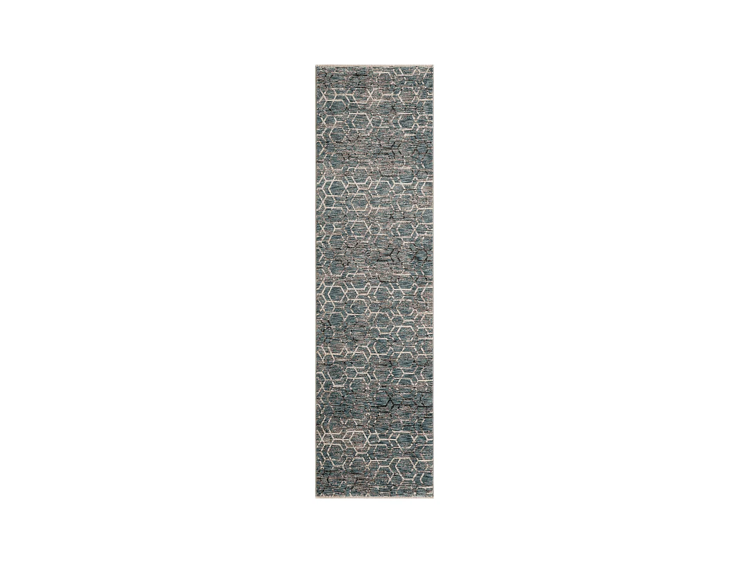 Tapis 80x300 Bleu Zora Modern