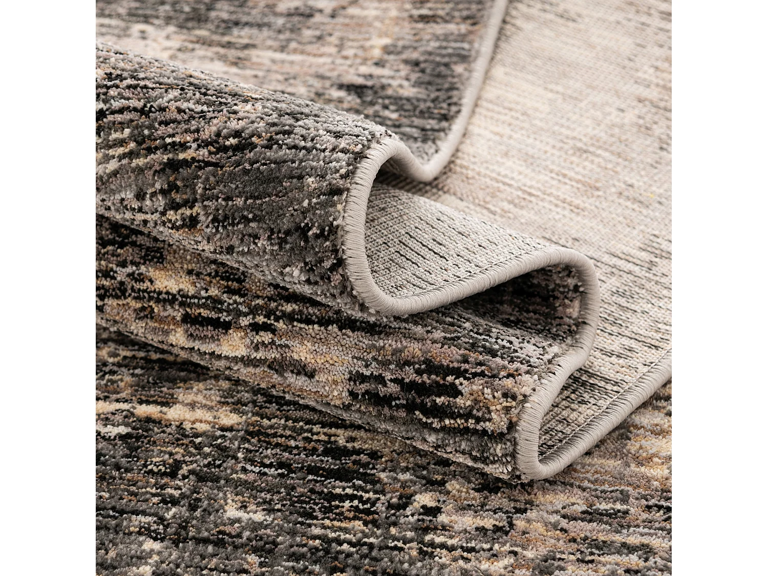 Teppich 125x185 Grau Zora Modern