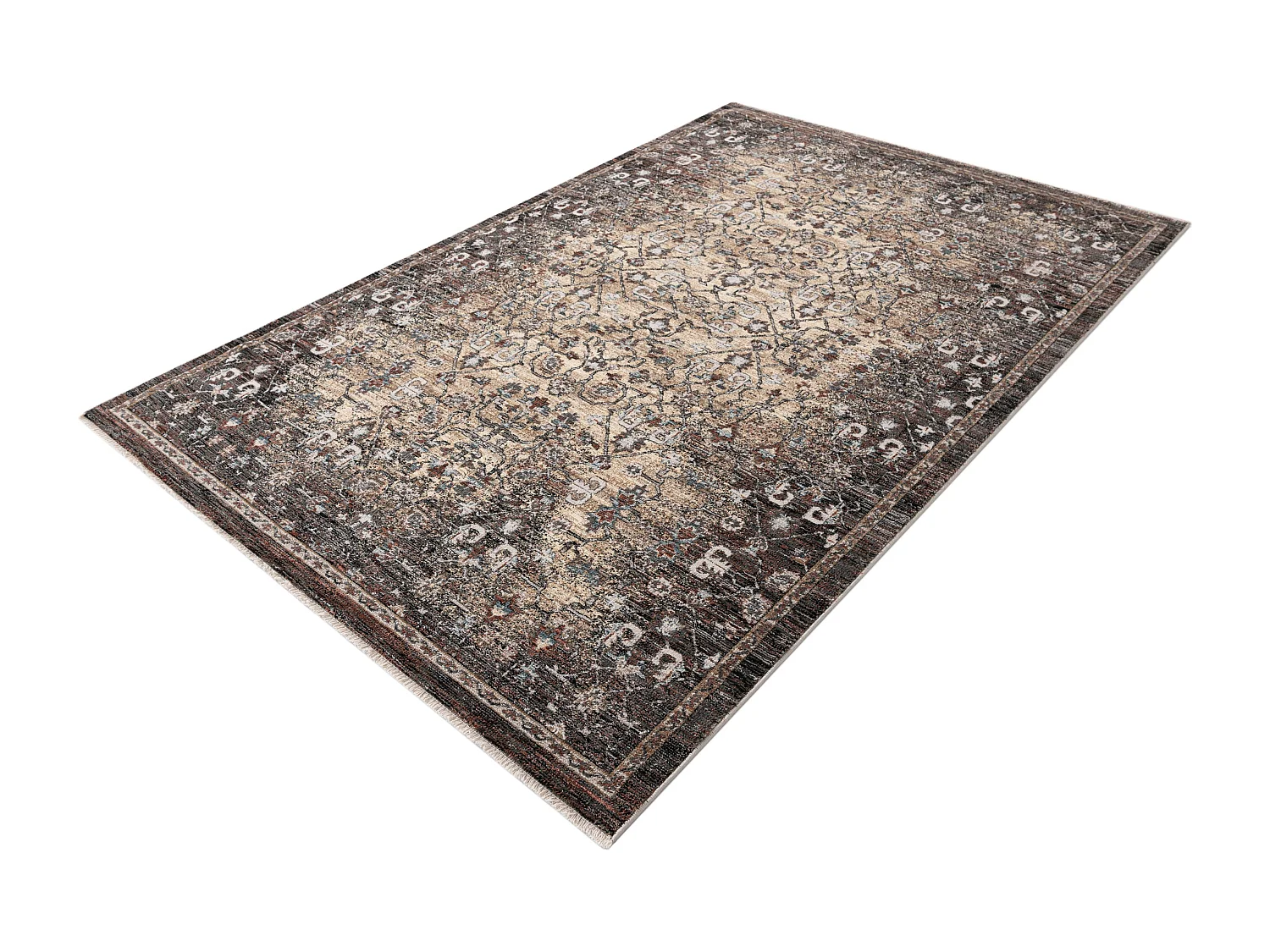 Tapis 245x305 Marron Zora Blege