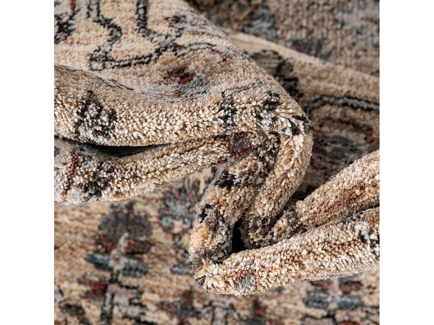 Tapis 245x305 Marron Zora Blege