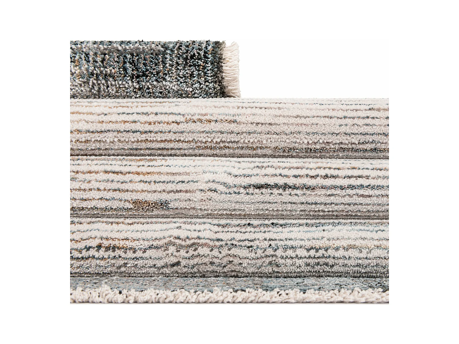 Tapijt 245 x 155 Blauw Zora Blege