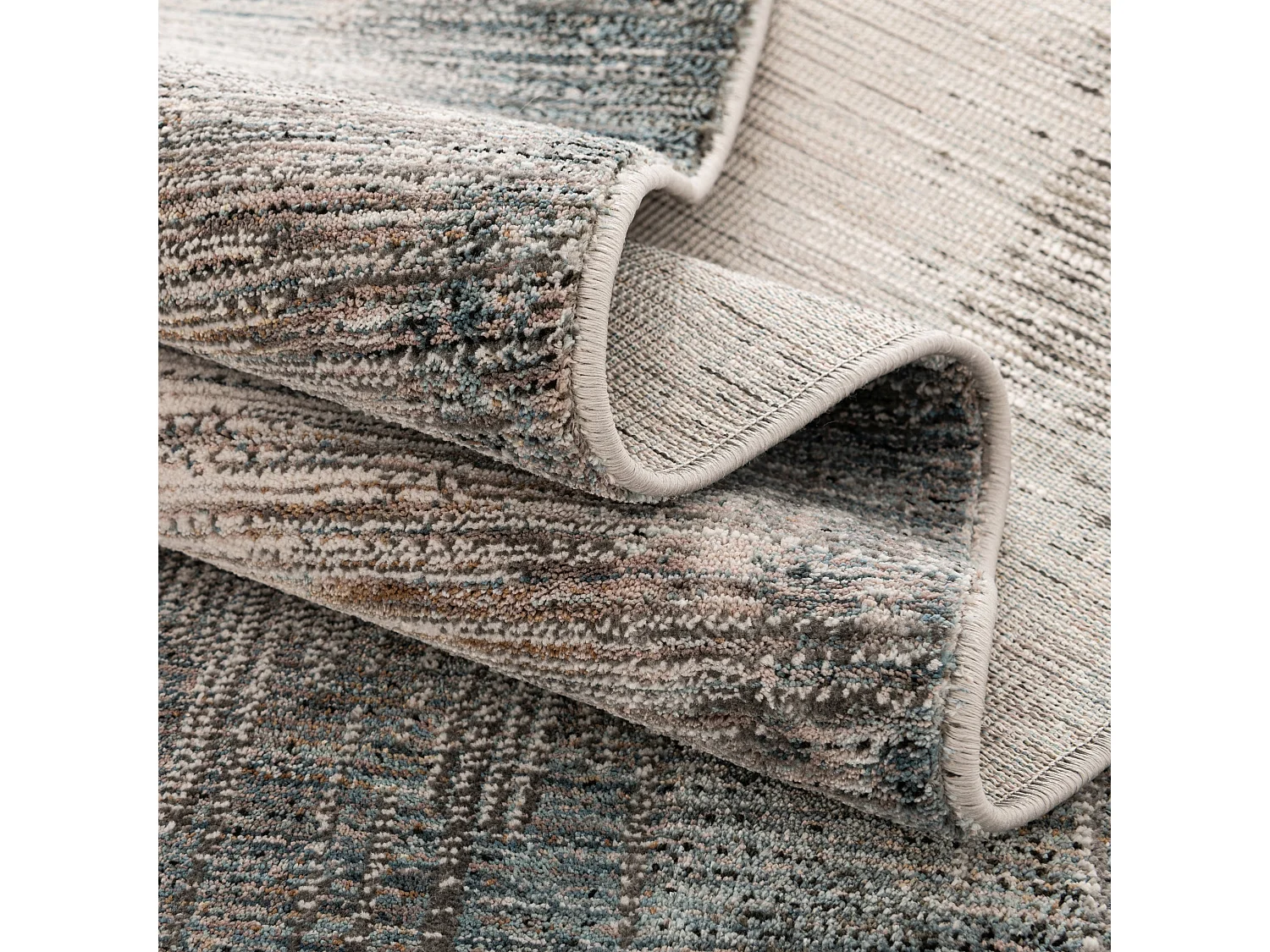 Tapis 155x245 Bleu Zora Blege