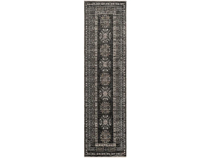 Tapis 80x300 Gris Zora Kropka