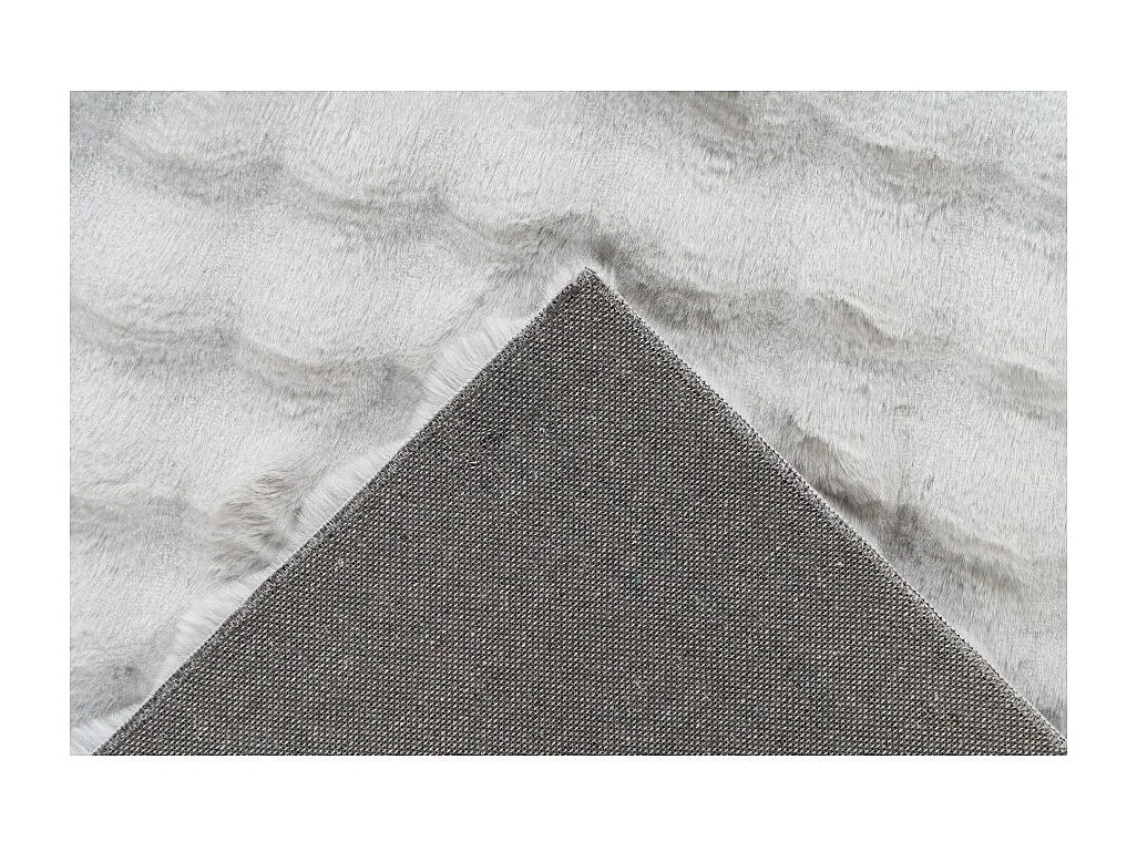 Teppich 150x80cm, Design H008Y in Silberfarben - Komfort und Eleganz für Ihr Interieur