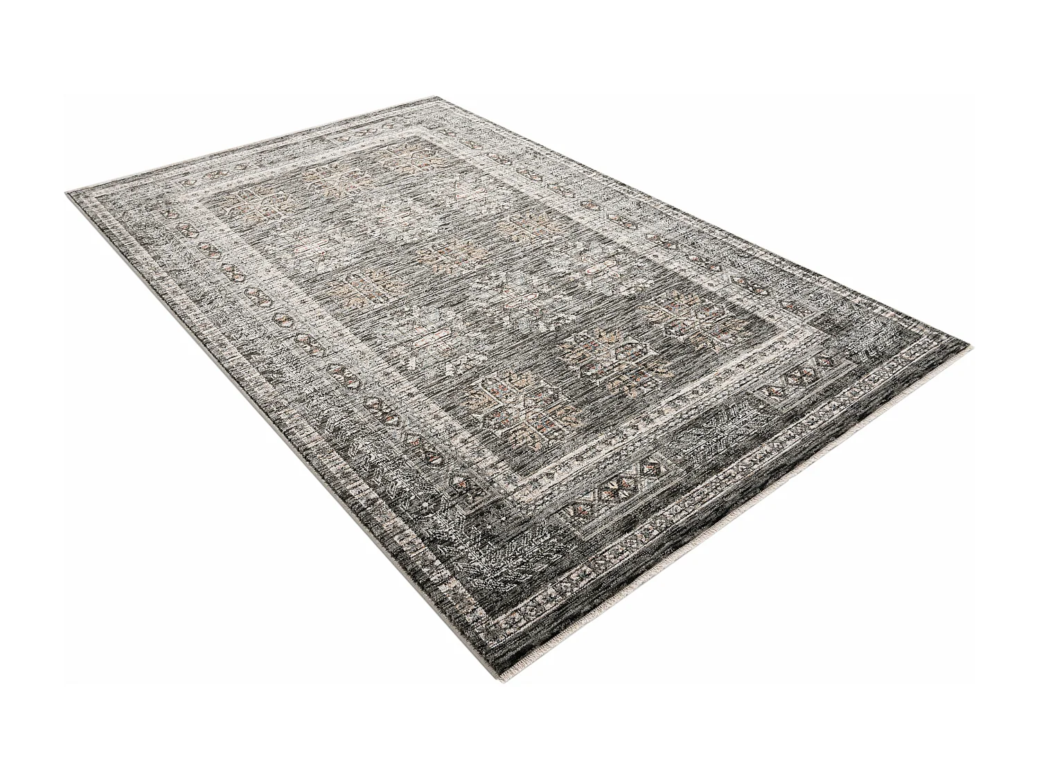 Tapijt 275 x 185 Grijs Zora Kropka