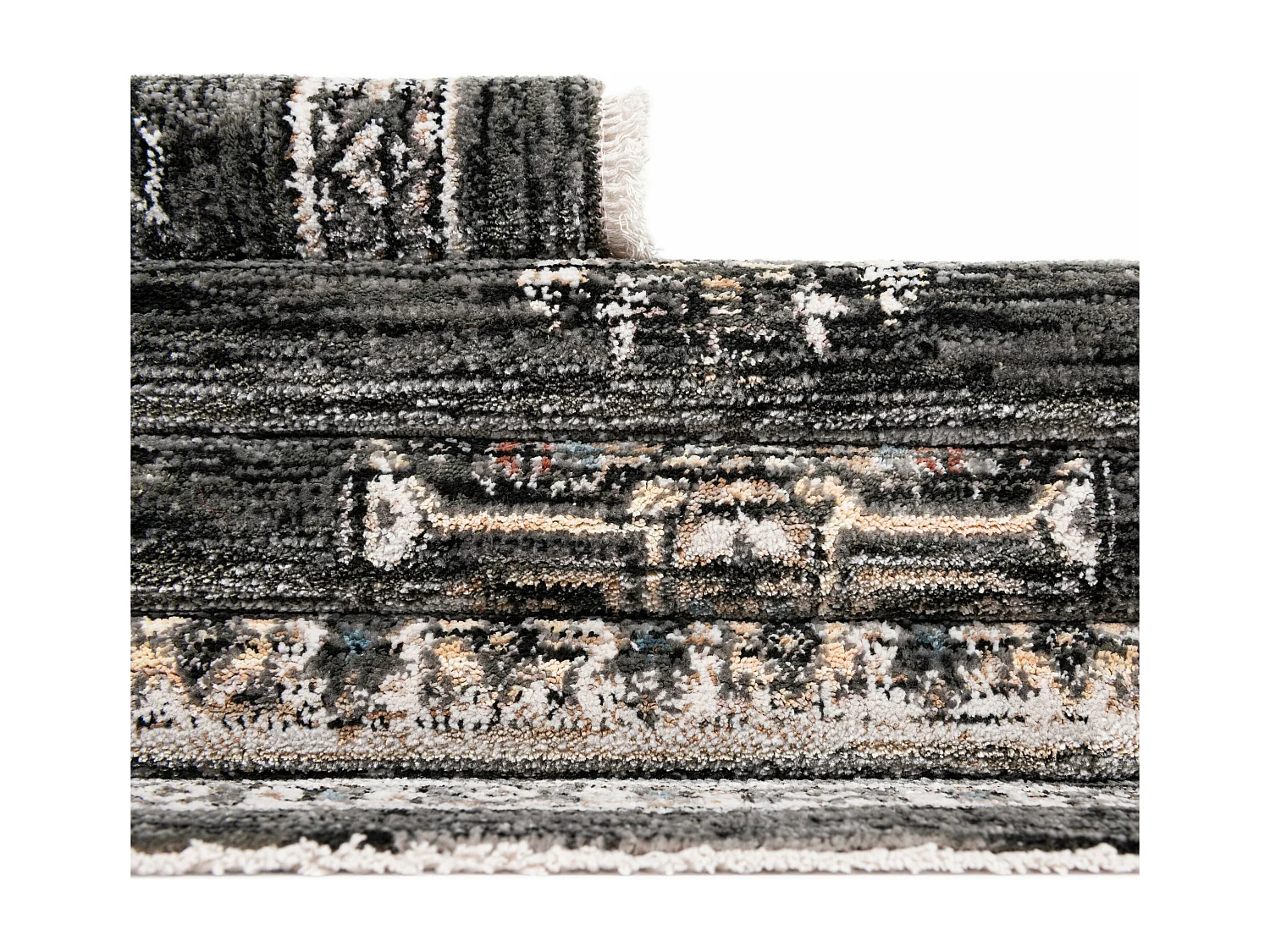 Tapis 185x275 Gris Zora Kropka