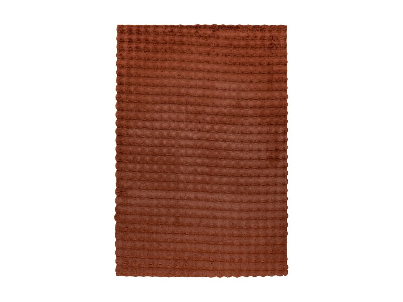 Tapete 150x80cm, design H008Y na cor terracota vermelha - Conforto e elegância para o seu interior.