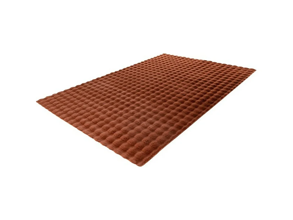 Teppich 150x80cm, Design H008Y in Terrakotta-Rot - Komfort und Eleganz für Ihr Interieur.