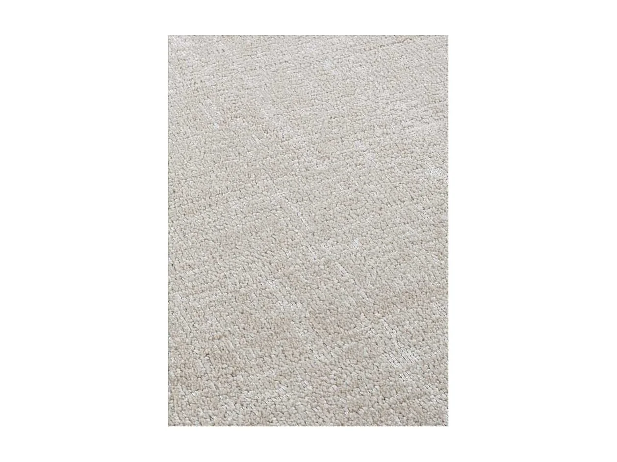 Tapis uni chiné BERNE Beige 160*160
