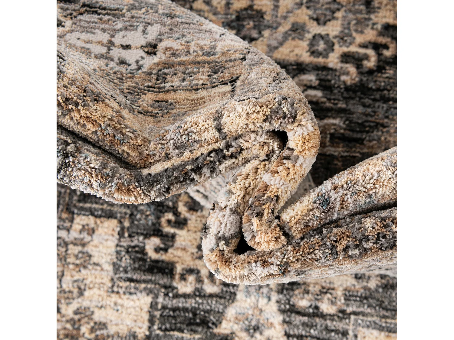 Tapis 100x200 Gris Zora Classical