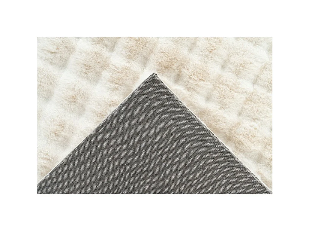 Teppich 290x200cm, Design H008Y in Elfenbeinfarbe - Komfort und Eleganz für Ihr Interieur.