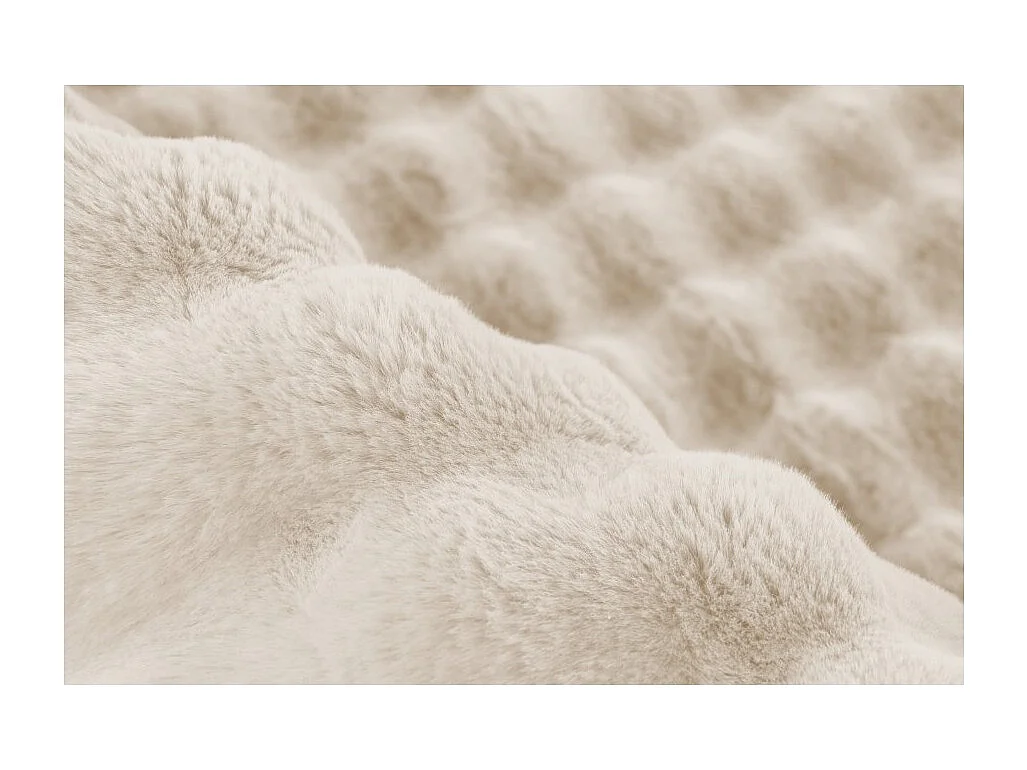 Tapijt 290x200cm, design H008Y in ivoorkleur - Comfort en elegantie voor uw interieur