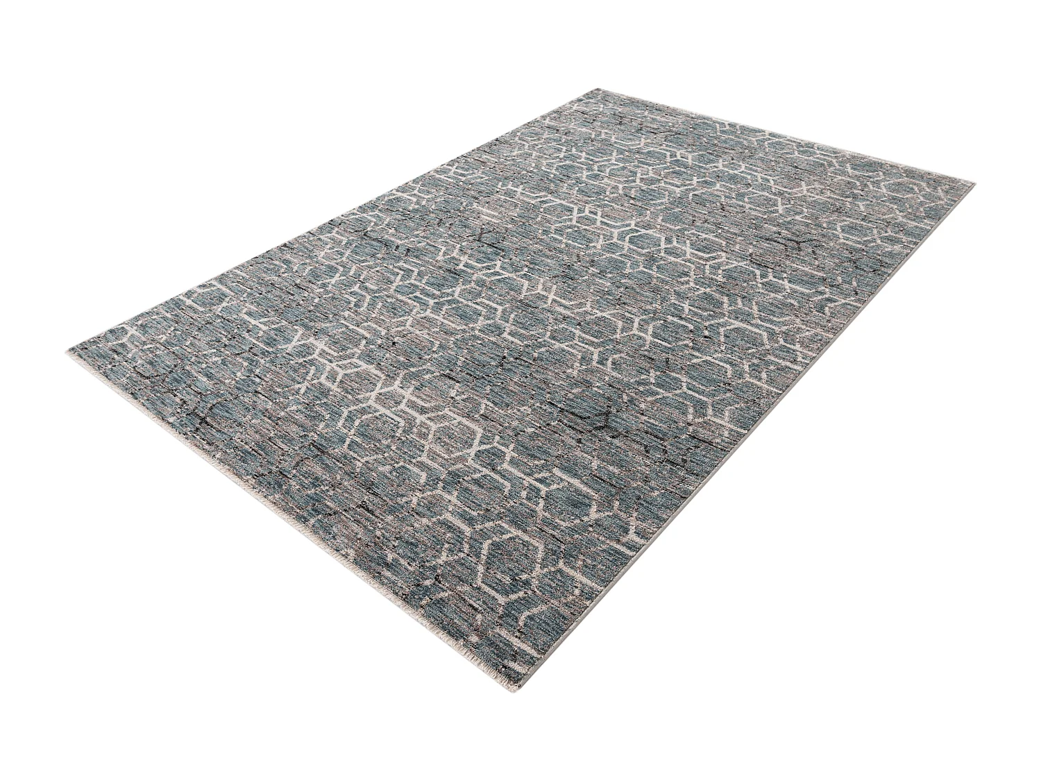 Tapijt 275 x 185 Blauw Zora Modern