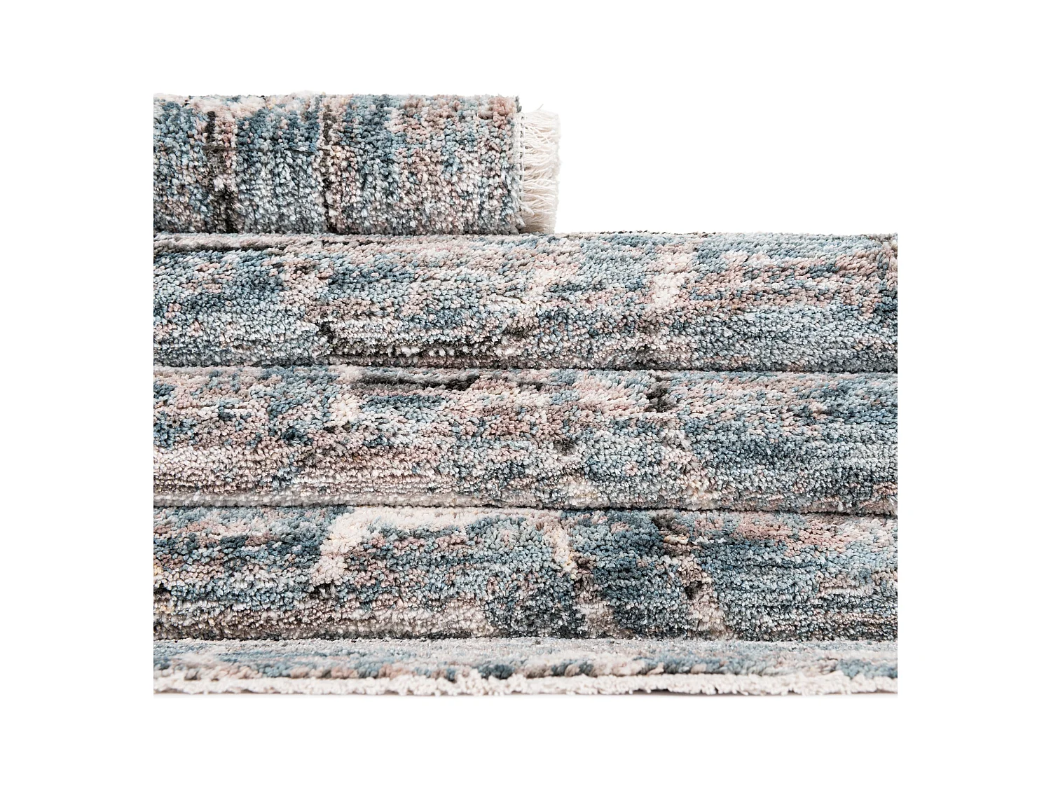 Tapis 185x275 Bleu Zora Modern