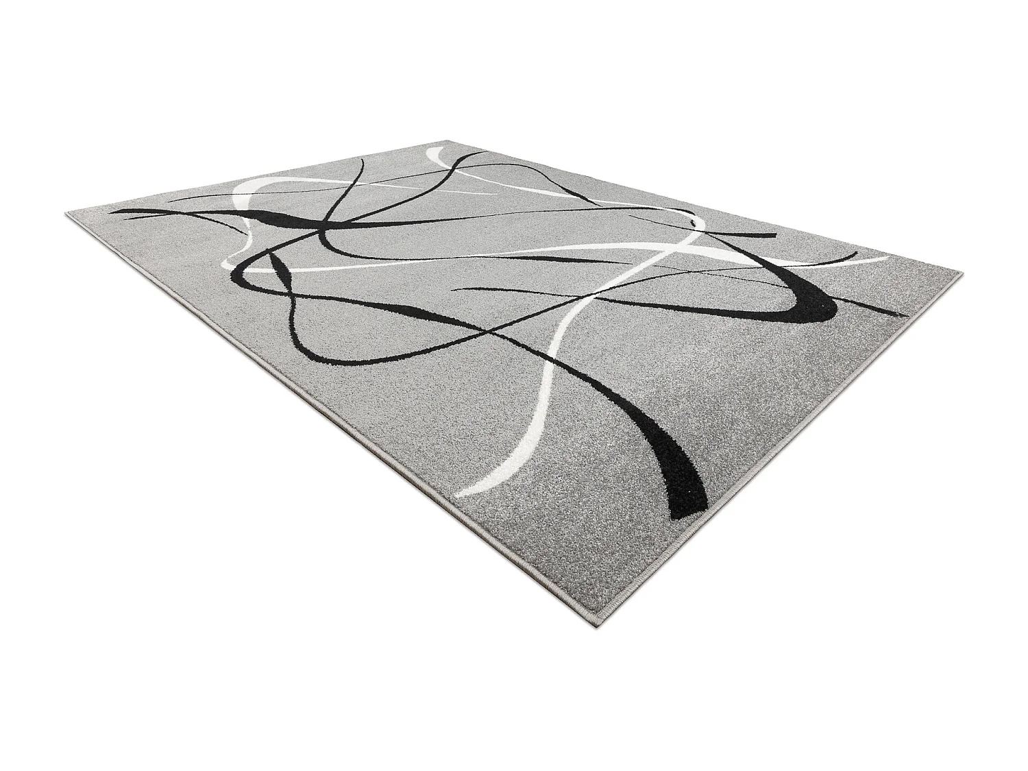 Tapis SILVER CHOCO gris  200x300 cm