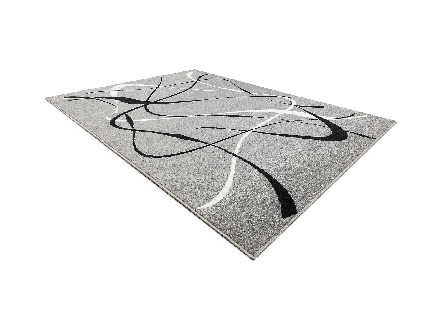 Tapis SILVER CHOCO gris  200x300 cm