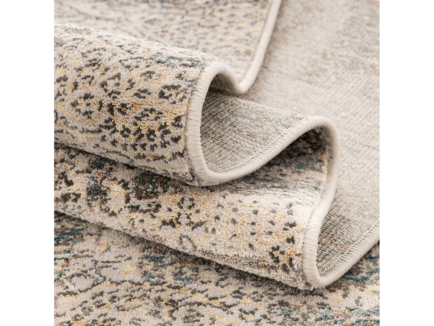 Teppich 125x185 Elfenbein Zora Modern