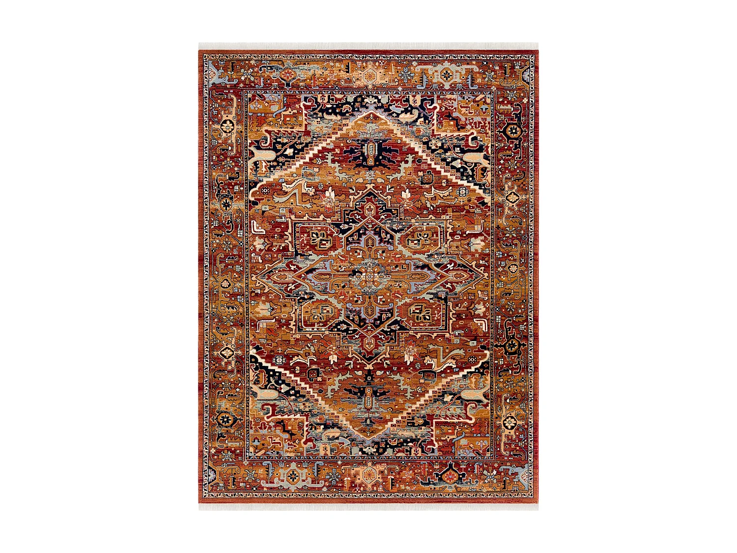 Tapijt KESHAN Ornament oosters 2886/53588 kastanjebruin 300x380 cm