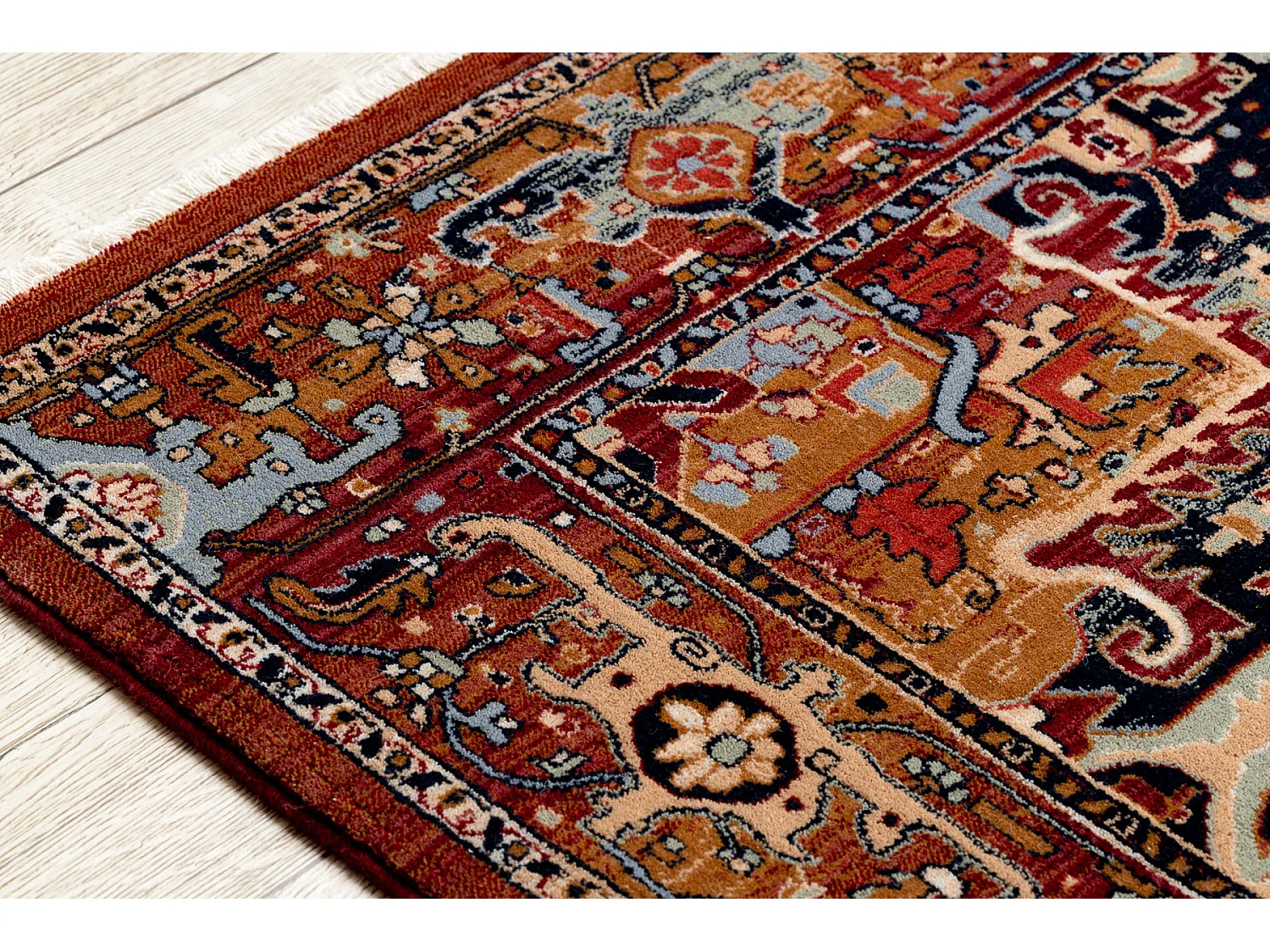 Tapijt KESHAN Ornament oosters 2886/53588 kastanjebruin 300x380 cm