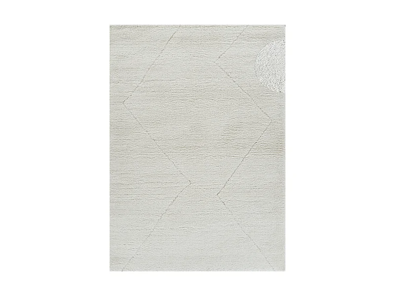 Tapis berbère shaggy - MARRAKECH 361 Crème 160*230