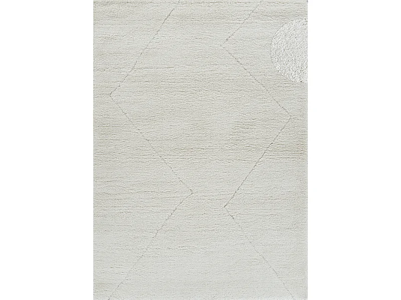 Tapis berbère shaggy - MARRAKECH 361 Crème 160*230