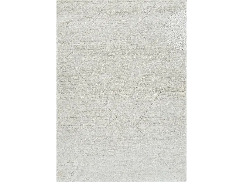 Tapis berbère shaggy - MARRAKECH 361 Crème 160*230
