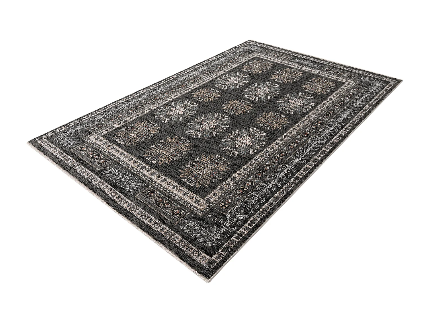 Tapis 155x245 Gris Zora Kropka