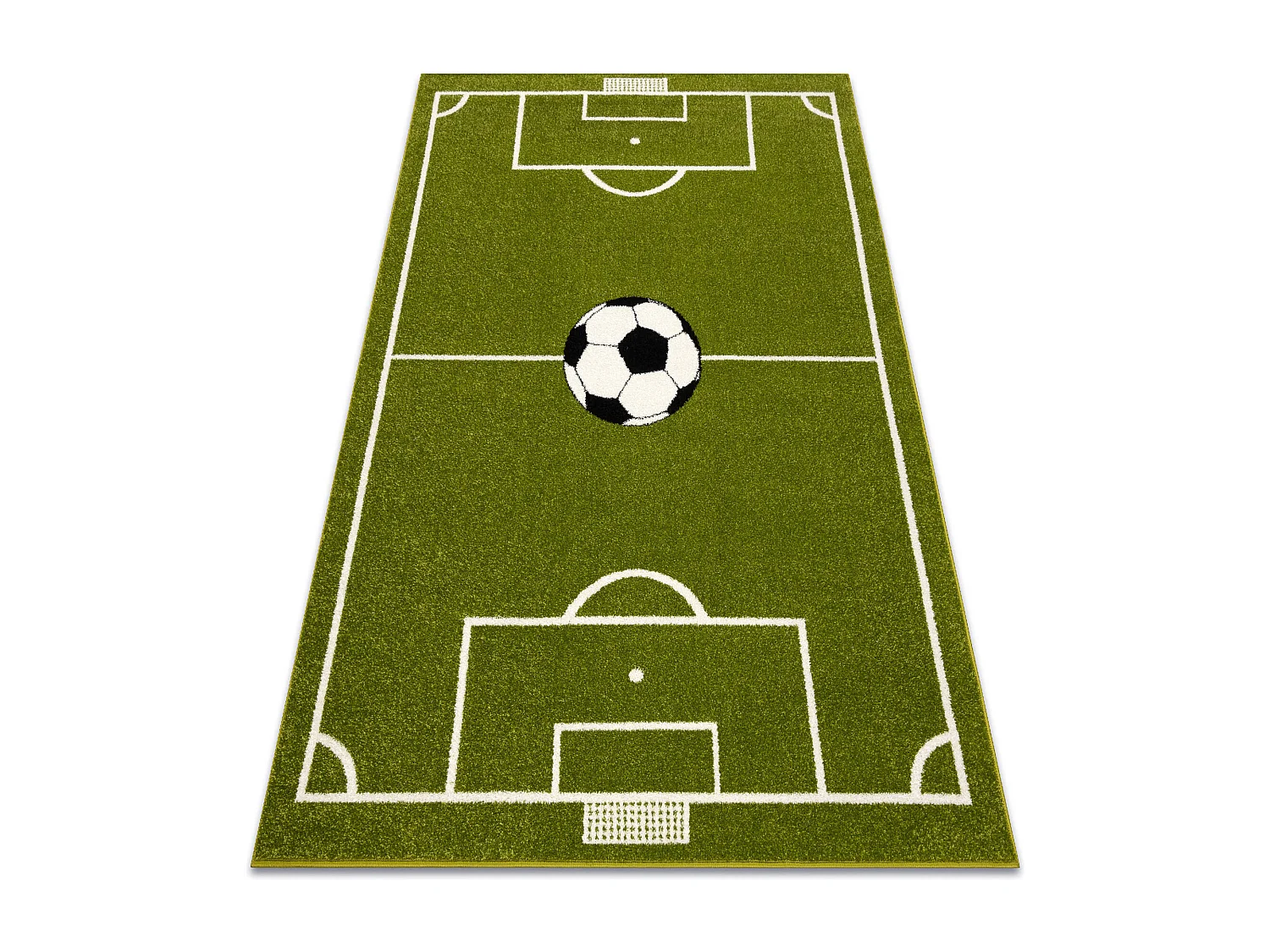 Tapijt MUNDIAL voetbalveld, voetbal - groen 100x160 cm