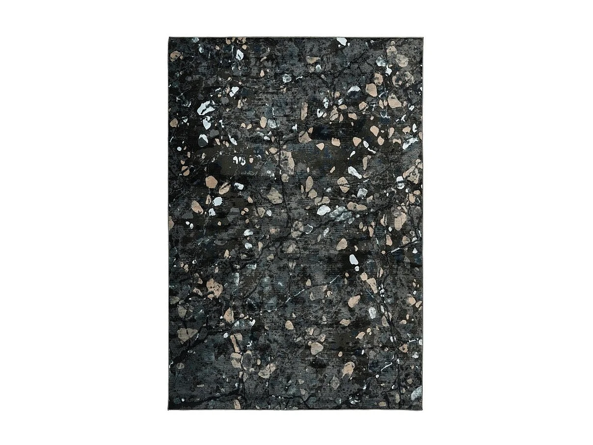 Alfombra 230x160cm, diseño G308A color azul petróleo - Confort y elegancia para su interior