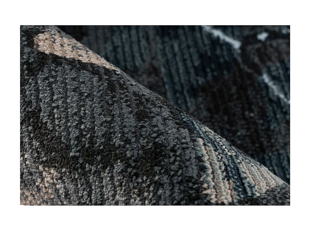 Tapijt 230x160cm, design G308A in petrolblauw - Comfort en elegantie voor uw interieur